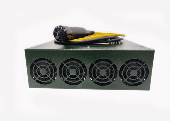 1.5mj 60W MOPA Fiber Laser Air Cooled  Anodized Pulsed Fiber Laser