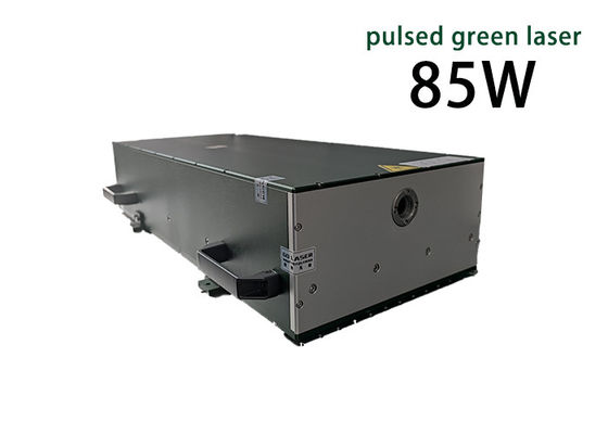 Nanosecond Pulsed Green Fiber Laser 85W Single Mode For PVD Removal