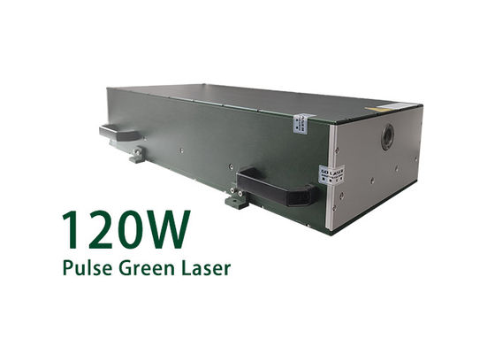 120W Single Pulsed Nanosecond Green Fiber Laser voor het graveren van snijmarkering